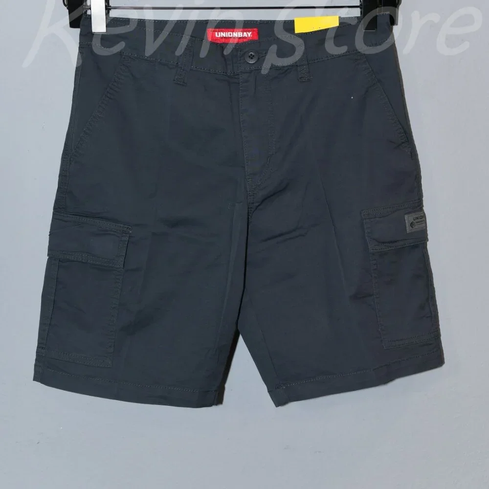 3 pairs‎ Blue, Tan , Gray Union Bay Men's Cargo Shorts.Price is for 3.